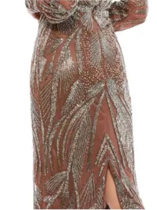 Mac Duggal Dresses & Skirts - MacDuggal Beaded Cocktail Dress Size 4